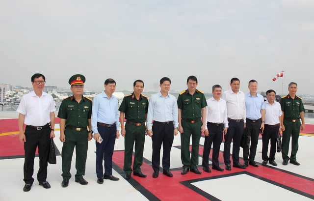 Thứ trưởng Thường trực Vũ Mạnh Hà: Phát huy thế mạnh, đưa Bệnh viện Quân y 175 sớm đạt tầm quốc tế- Ảnh 3. Thứ trưởng Thường trực Vũ Mạnh Hà: Phát huy thế mạnh, đưa Bệnh viện Quân y 175 sớm đạt tầm quốc tế- Ảnh 3.