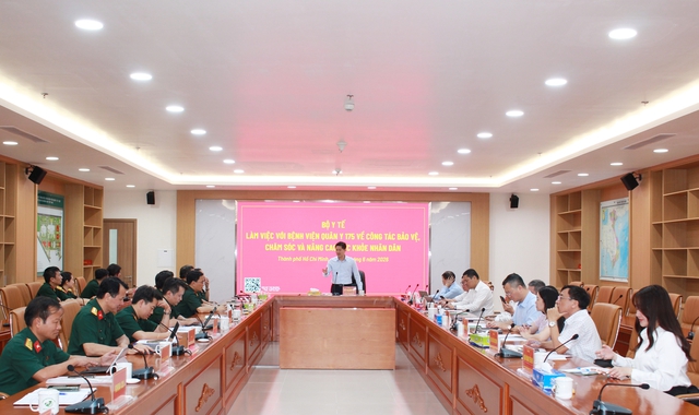Thứ trưởng Thường trực Vũ Mạnh Hà: Phát huy thế mạnh, đưa Bệnh viện Quân y 175 sớm đạt tầm quốc tế- Ảnh 4. Thứ trưởng Thường trực Vũ Mạnh Hà: Phát huy thế mạnh, đưa Bệnh viện Quân y 175 sớm đạt tầm quốc tế- Ảnh 4.