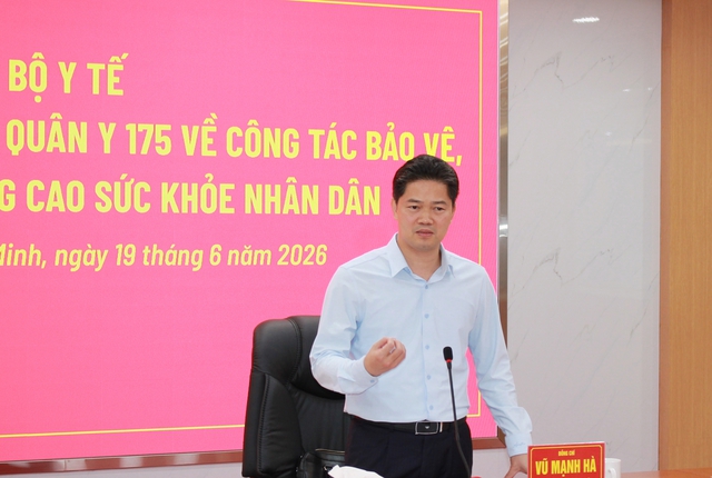 Thứ trưởng Thường trực Vũ Mạnh Hà: Phát huy thế mạnh, đưa Bệnh viện Quân y 175 sớm đạt tầm quốc tế- Ảnh 5. Thứ trưởng Thường trực Vũ Mạnh Hà: Phát huy thế mạnh, đưa Bệnh viện Quân y 175 sớm đạt tầm quốc tế- Ảnh 5.