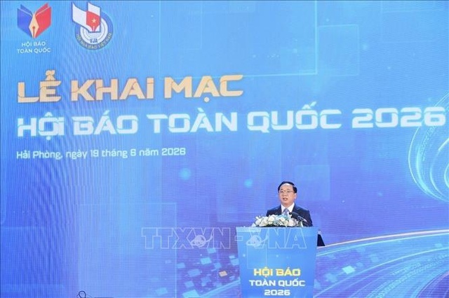 Trưởng ban Tuyên giáo và Dân vận Trung ương: Báo chí phải giữ vững ngọn cờ tiên phong trên mặt trận tư tưởng- Ảnh 1. Trưởng ban Tuyên giáo và Dân vận Trung ương: Báo chí phải giữ vững ngọn cờ tiên phong trên mặt trận tư tưởng- Ảnh 1.