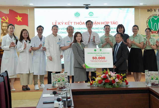 Ngọc Châu ký kết thỏa thuận hợp tác cùng Bệnh Viện Răng Hàm Mặt Trung Ương Hà Nội- Ảnh 2.