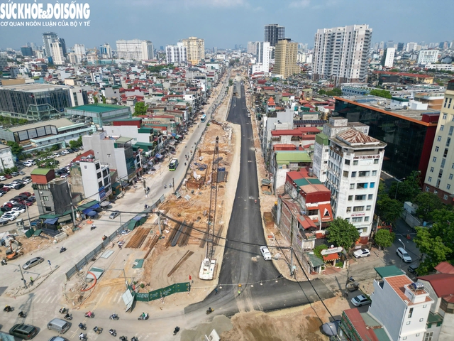 Diện mạo mới đường vành đai 1 nhiều đoạn được thảm nhựa- Ảnh 2.