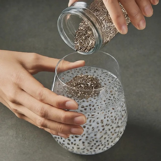 Tại sao cần phải ngâm nở hạt chia trước khi uống?- Ảnh 1.
