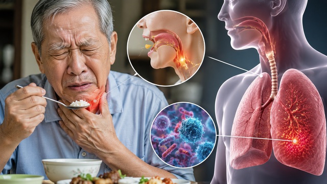 Những bài tập cơ vùng cổ họng cho người lớn tuổi có dấu hiệu khó nuốt- Ảnh 1. Những bài tập cơ vùng cổ họng cho người lớn tuổi có dấu hiệu khó nuốt- Ảnh 1.