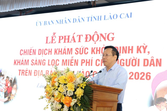 Lào Cai 'tăng tốc' thực hiện chiến dịch khám sức khỏe toàn dân- Ảnh 1.