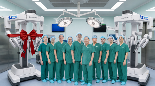 Bệnh viện Tâm Anh phẫu thuật hàng ngàn ca bằng robot hiện đại, vận hành Robot Da Vinci Xi thứ 2- Ảnh 1. Bệnh viện Tâm Anh phẫu thuật hàng ngàn ca bằng robot hiện đại, vận hành Robot Da Vinci Xi thứ 2- Ảnh 1.