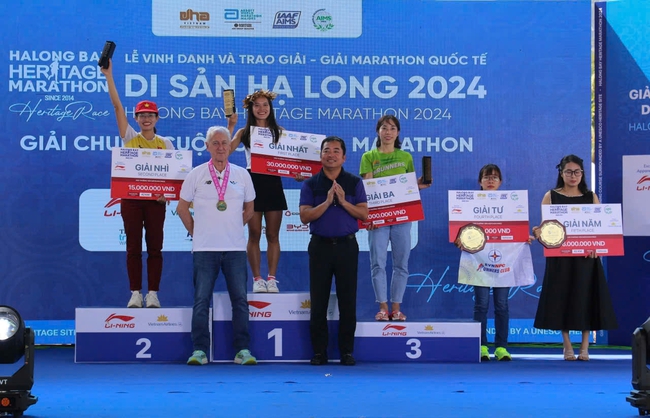 Hơn 13.500 vận động viên chinh phục Giải chạy Marathon Quốc tế Di sản Hạ Long năm 2024- Ảnh 6.