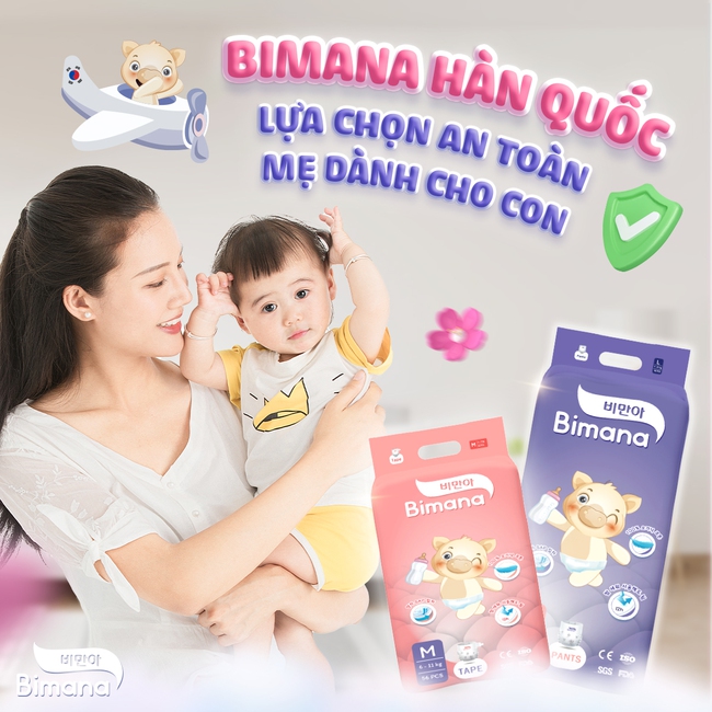 Chọn bỉm an toàn - mẹ chọn Bimana Hàn Quốc cho con- Ảnh 1.