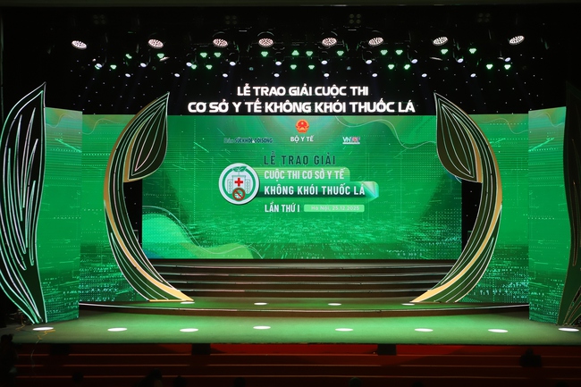 Sáng nay trao giải Cuộc thi 'Cơ sở y tế không khói thuốc lá' lần thứ I- Ảnh 2. Sáng nay trao giải Cuộc thi 'Cơ sở y tế không khói thuốc lá' lần thứ I- Ảnh 2.