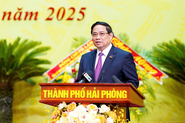 Thủ tướng Chính phủ Phạm Minh Chính phát biểu chỉ đạo tại Đại hội.