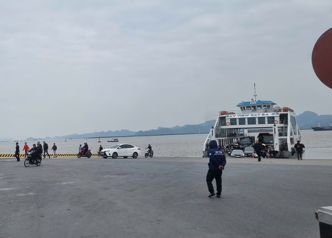 Tăng cường thêm phà phục vụ du khách du lịch Cát Bà dịp nghỉ lễ- Ảnh 4. Tăng cường thêm phà phục vụ du khách du lịch Cát Bà dịp nghỉ lễ- Ảnh 4.