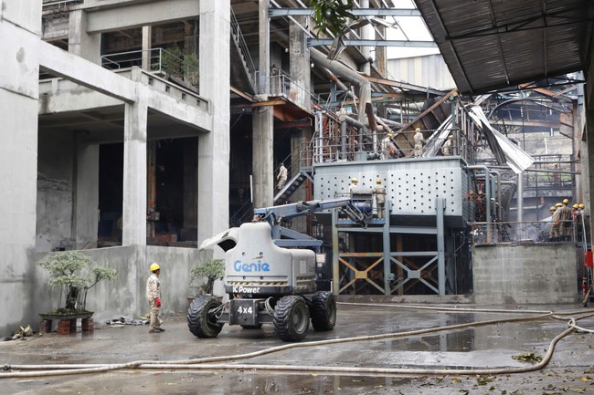 Nổ tại Công ty TNHH Phốt Pho 5 Vàng Việt Nam, 1 công nhân tử vong- Ảnh 1. Nổ tại Công ty TNHH Phốt Pho 5 Vàng Việt Nam, 1 công nhân tử vong- Ảnh 1.