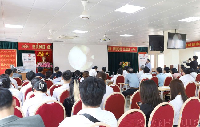 Lần đầu triển khai kỹ thuật Rezum điều trị bệnh tiền liệt tuyến tại Quảng Ninh- Ảnh 1. Lần đầu triển khai kỹ thuật Rezum điều trị bệnh tiền liệt tuyến tại Quảng Ninh- Ảnh 1.