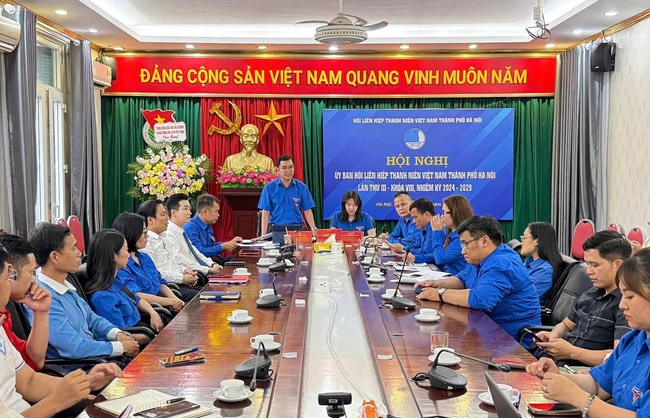 Hội Liên hiệp Thanh niên Việt Nam TP Hà Nội có tân Chủ tịch- Ảnh 3. Hội Liên hiệp Thanh niên Việt Nam TP Hà Nội có tân Chủ tịch- Ảnh 3.