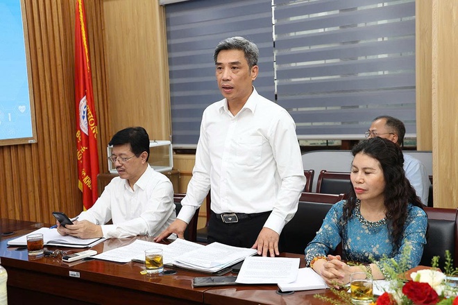 Thứ trưởng Thường trực Vũ Mạnh Hà làm việc với Trung tâm Truyền thông - Giáo dục Sức khỏe TW- Ảnh 3.