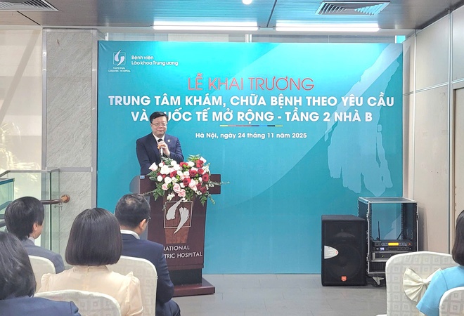 Thêm nhiều lựa chọn khám chuyên sâu tại Bệnh viện Lão khoa Trung ương- Ảnh 1.