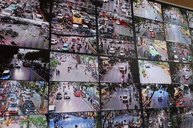 Hà Nội chính thức vận hành hệ thống camera AI và trung tâm điều khiển giao thông thông minh- Ảnh 4. Hà Nội chính thức vận hành hệ thống camera AI và trung tâm điều khiển giao thông thông minh- Ảnh 4.