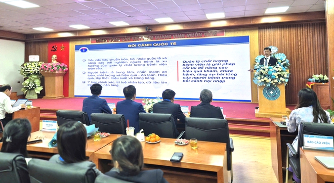 Quản lý chất lượng tạo ra uy tín và sự sống còn của bệnh viện- Ảnh 2.