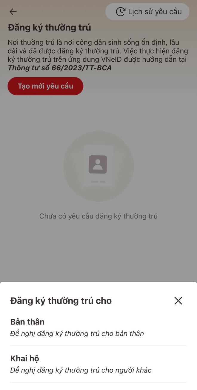 Cách đăng ký thủ tục đăng ký thông tin cư trú cho con qua VNeID - Ảnh 2.