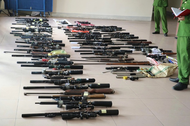 Triệt phá đường dây chế tạo, mua bán, tàng trữ vũ khí quân dụng, bắt 42 đối tượng- Ảnh 5.