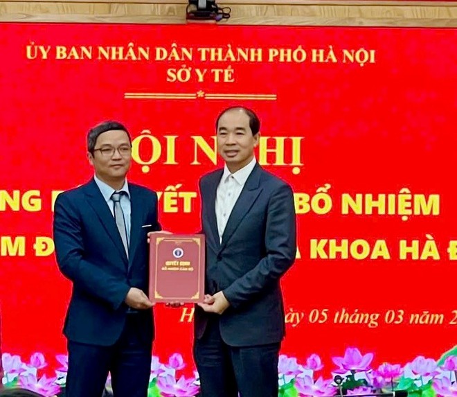 Bệnh viện Đa khoa Hà Đông có tân Phó Giám đốc- Ảnh 1.