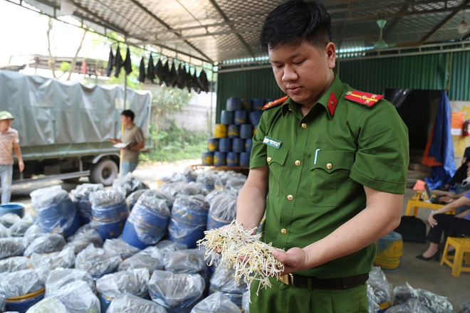 Thủ đoạn tinh vi sản xuất và tuồn 3.500 tấn giá đỗ ngâm hóa chất ra thị trường- Ảnh 6. Thủ đoạn tinh vi sản xuất và tuồn 3.500 tấn giá đỗ ngâm hóa chất ra thị trường- Ảnh 6.