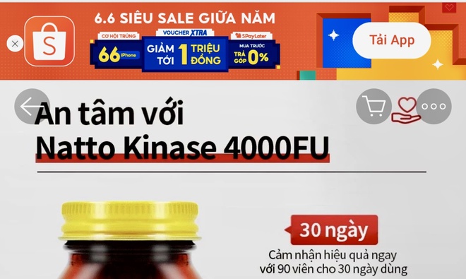 Bộ Y tế yêu cầu sàn thương mại điện tử Shopee, Lazada ngưng bán các thực phẩm chức năng không có công bố sản phẩm - Ảnh 1. Bộ Y tế yêu cầu sàn thương mại điện tử Shopee, Lazada ngưng bán các thực phẩm chức năng không có công bố sản phẩm - Ảnh 1.