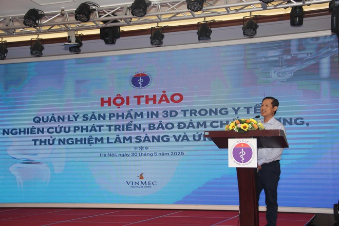 Nghiên cứu phát triển, thử nghiệm lâm sàng và ứng dụng sản phẩm in 3D trong y tế tại Việt Nam thế nào?- Ảnh 5. Nghiên cứu phát triển, thử nghiệm lâm sàng và ứng dụng sản phẩm in 3D trong y tế tại Việt Nam thế nào?- Ảnh 5.