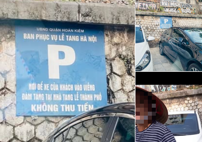 Khu để xe miễn phí Nhà tang lễ Hà Nội vẫn bị thu tiền: 'Thu mồm, bãi của nhà tao'- Ảnh 3. Khu để xe miễn phí Nhà tang lễ Hà Nội vẫn bị thu tiền: 'Thu mồm, bãi của nhà tao'- Ảnh 3.