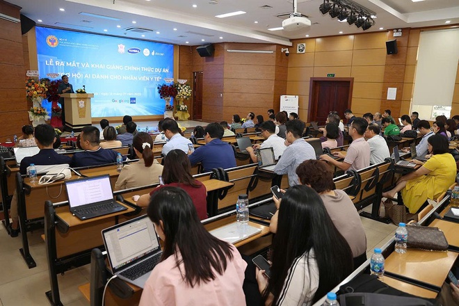 15.000 nhân viên y tế Việt Nam được học AI để ứng dụng vào khám chữa bệnh, quản trị...- Ảnh 4.