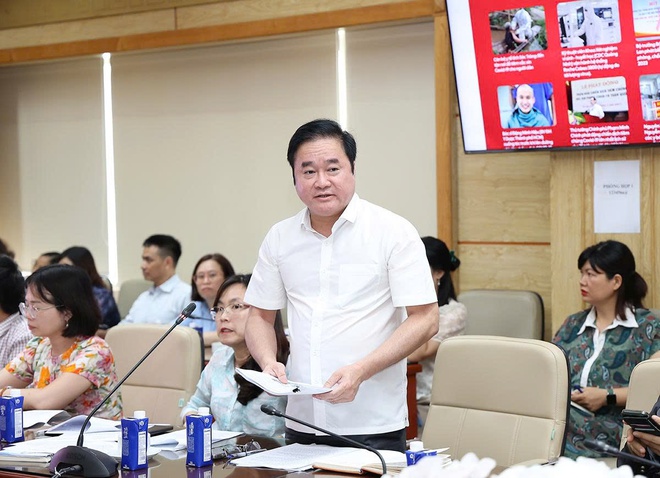 Bộ trưởng Đào Hồng Lan chủ trì họp thúc đẩy tiến độ Triển lãm thành tựu Y tế Việt Nam nhân dịp Kỷ niệm 80 năm Ngày Quốc khánh- Ảnh 4.