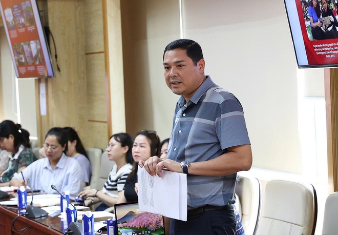 Bộ trưởng Đào Hồng Lan chủ trì họp thúc đẩy tiến độ Triển lãm thành tựu Y tế Việt Nam nhân dịp Kỷ niệm 80 năm Ngày Quốc khánh- Ảnh 6.