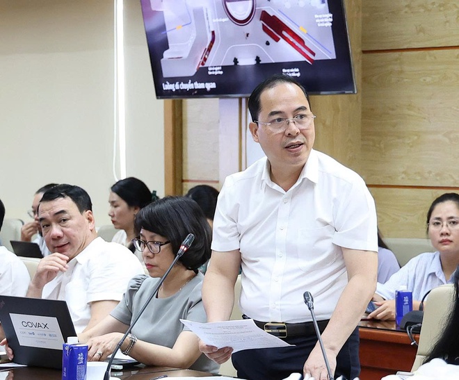 Bộ trưởng Đào Hồng Lan chủ trì họp thúc đẩy tiến độ Triển lãm thành tựu Y tế Việt Nam nhân dịp Kỷ niệm 80 năm Ngày Quốc khánh- Ảnh 12.