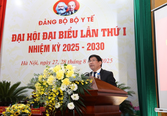 Phiên trù bị Đại hội đại biểu Đảng bộ Bộ Y tế lần thứ I, nhiệm kỳ 2025-2030- Ảnh 4. Phiên trù bị Đại hội đại biểu Đảng bộ Bộ Y tế lần thứ I, nhiệm kỳ 2025-2030- Ảnh 4.