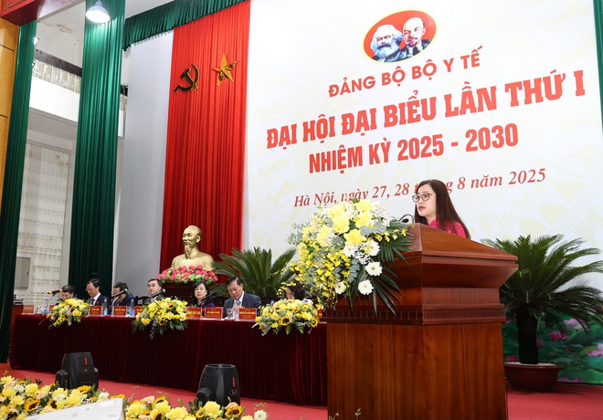 Phiên trù bị Đại hội đại biểu Đảng bộ Bộ Y tế lần thứ I, nhiệm kỳ 2025-2030- Ảnh 8. Phiên trù bị Đại hội đại biểu Đảng bộ Bộ Y tế lần thứ I, nhiệm kỳ 2025-2030- Ảnh 8.