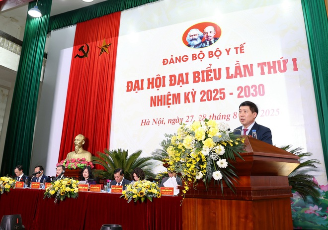 Phiên trù bị Đại hội đại biểu Đảng bộ Bộ Y tế lần thứ I, nhiệm kỳ 2025-2030- Ảnh 3. Phiên trù bị Đại hội đại biểu Đảng bộ Bộ Y tế lần thứ I, nhiệm kỳ 2025-2030- Ảnh 3.