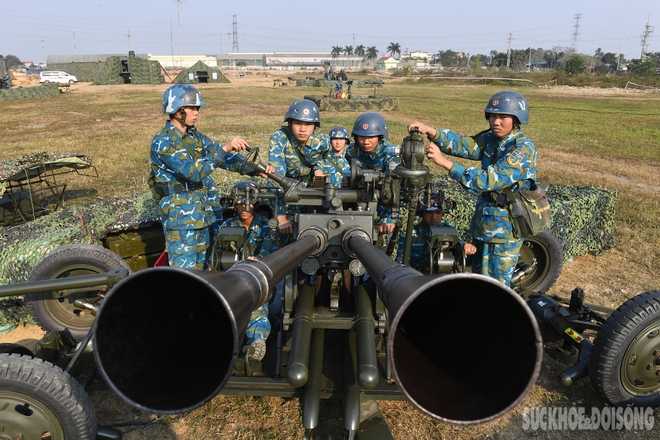 Quân chủng Phòng không – Không quân luyện tập sẵn sàng góp phần bảo vệ Đại hội XIV của Đảng- Ảnh 9.