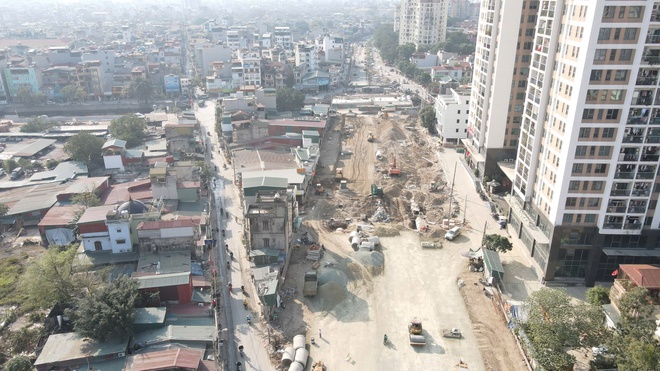 Vành đai 2,5 đoạn Đầm Hồng - Quốc lộ 1A trước hạn thông xe- Ảnh 4.