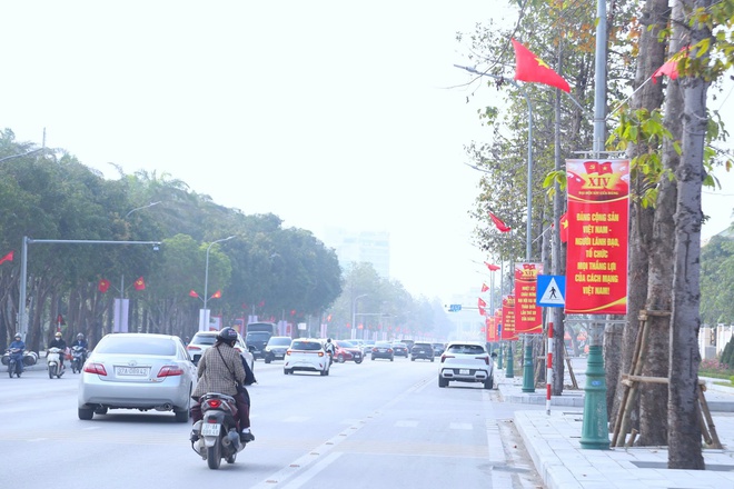 Thanh Hóa - Nghệ An rực đỏ cờ hoa hướng về Đại hội XIV của Đảng- Ảnh 6.