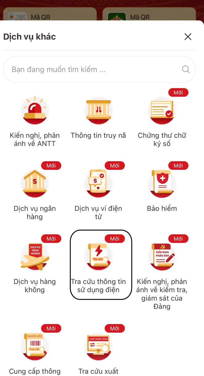 Cách tra cứu hóa đơn tiền điện trên VNeID chỉ với vài bước đơn giản- Ảnh 2.