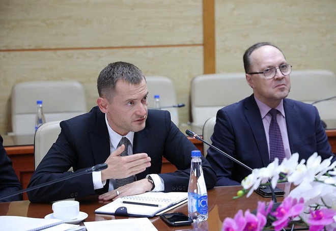 Bộ trưởng Đào Hồng Lan tiếp Chủ tịch Tập đoàn AFK Sistema của Nga- Ảnh 4.