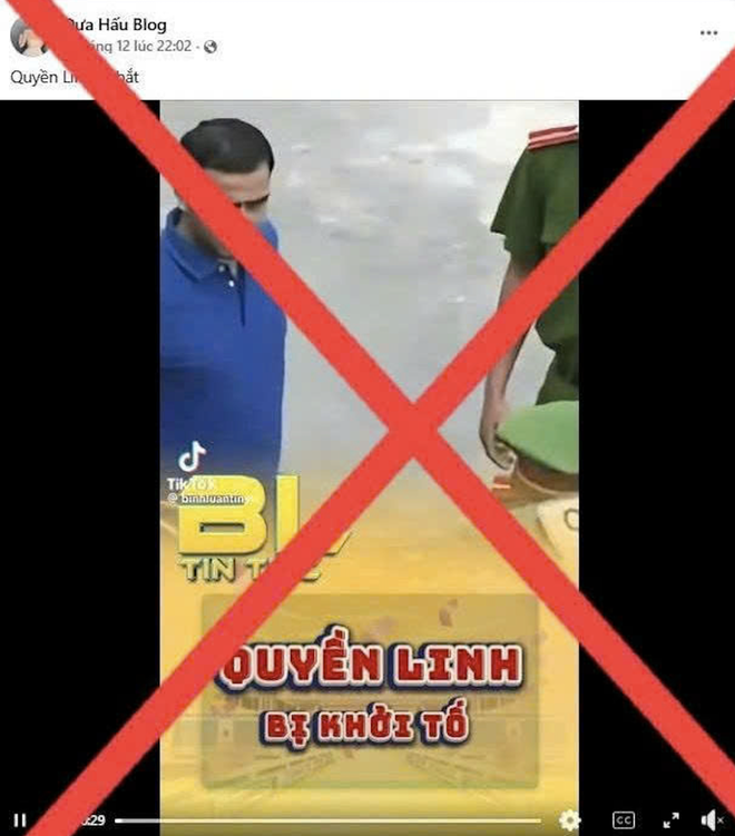 Dùng AI tạo tin giả 'MC Quyền Linh bị bắt tạm giam', 2 đối tượng bị xử phạt- Ảnh 4.