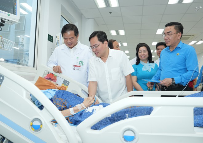 Chủ tịch Tổng Liên đoàn Lao động Việt Nam Nguyễn Anh Tuấn: Chăm lo thiết thực để - Ảnh 2.