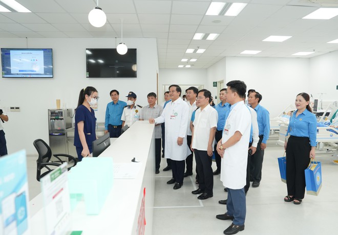 Chủ tịch Tổng Liên đoàn Lao động Việt Nam Nguyễn Anh Tuấn: Chăm lo thiết thực để - Ảnh 7.