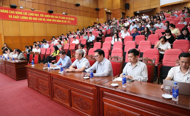 Đảng bộ Bộ Y tế quán triệt, triển khai thực hiện Nghị quyết Hội nghị Trung ương 4 khóa XIV- Ảnh 2.
