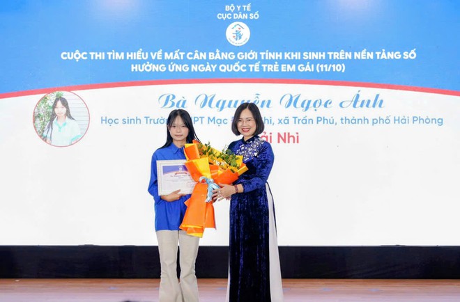 Bộ Y tế trao giải Cuộc thi Tìm hiểu về mất cân bằng giới tính khi sinh - Ảnh 7.