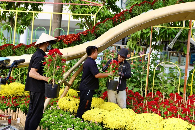 Chưa khai mạc, đường hoa Phú Mỹ Hưng đã hút khách- Ảnh 12.