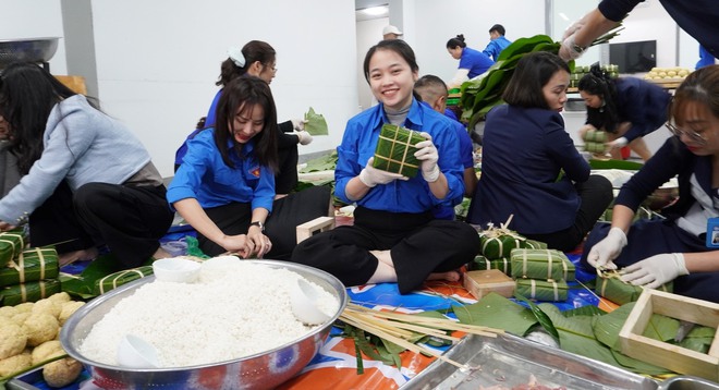 Gói trọn yêu thương trong từng chiếc bánh chưng xanh- Ảnh 5.