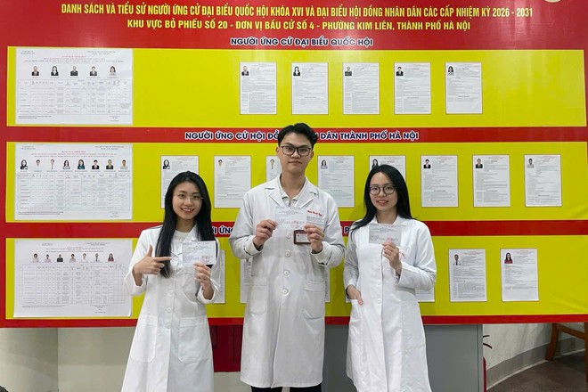Kỳ vọng của bác sĩ tương lai trước ngày bầu cử Quốc hội khóa XVI- Ảnh 4. Kỳ vọng của bác sĩ tương lai trước ngày bầu cử Quốc hội khóa XVI- Ảnh 4.