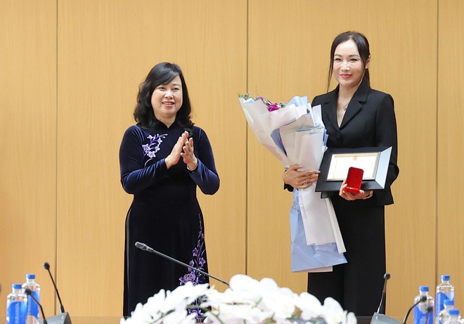 Bộ trưởng Đào Hồng Lan tiếp và làm việc với Chủ tịch khu vực châu Á - Thái Bình Dương của MSD- Ảnh 14.